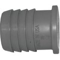 Plumb Eeze Pipe Plug, 1 in, Polyethylene, Gray UPPP-10